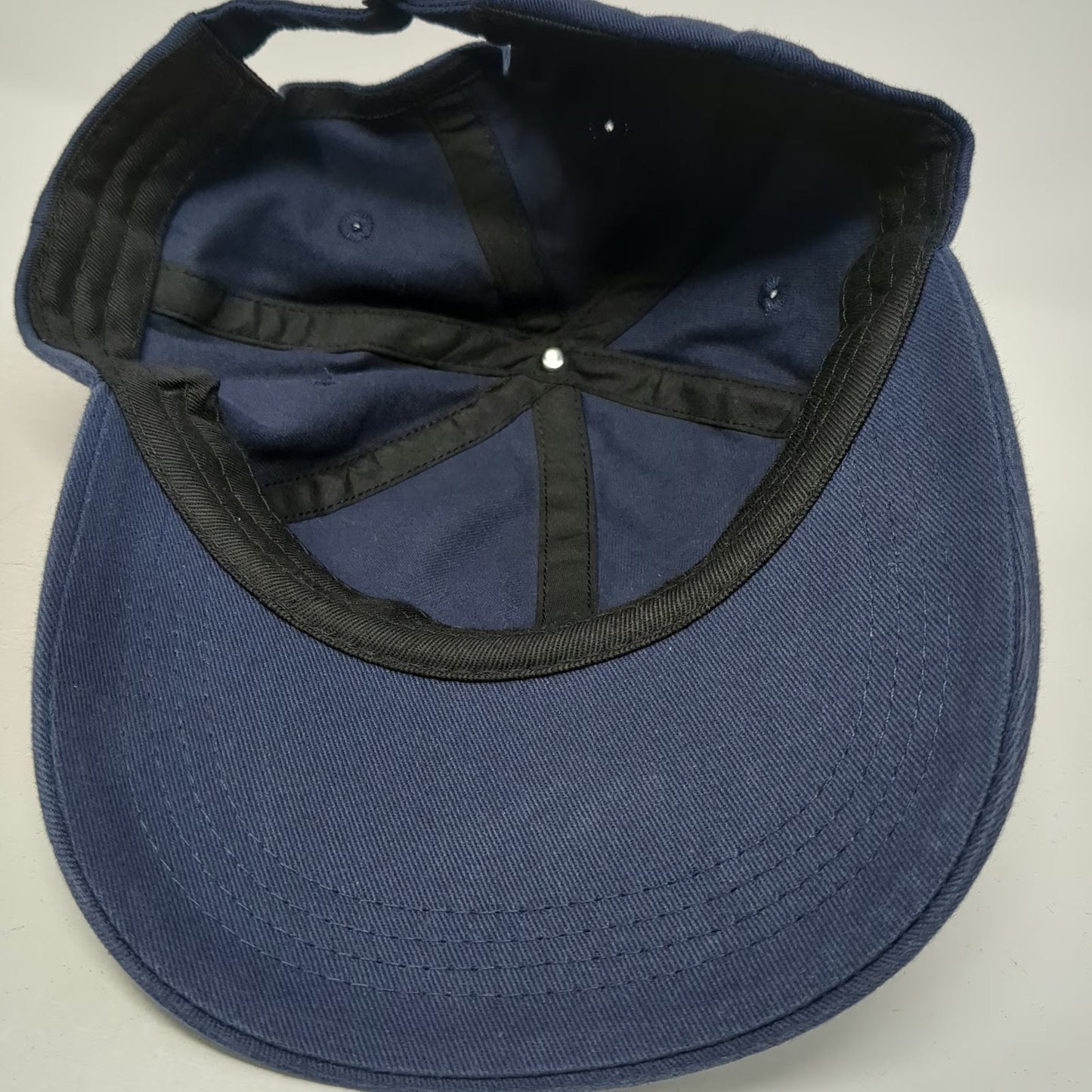 Club Lux New York Blue One Size Baseball Cap Hat Slideback Strapback Embroidered
