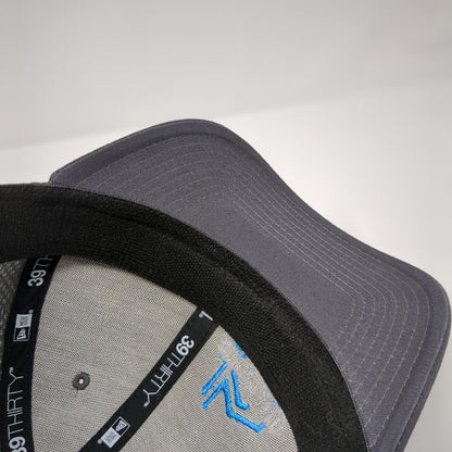 Buckland Concrete Fitted Hat Gray Medium/Large Mesh New Era 39Thirty