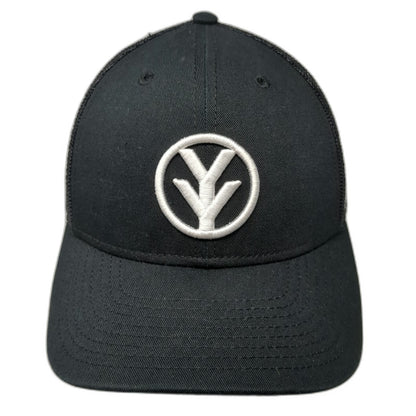 Yee Yee Trucker Hat Black One Size Mesh Back Snapback Logo Granger Smith Apparel