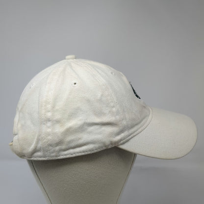 New York Jets NFL Team Apparel Cap White One Size Studded Slideback Logo Hat