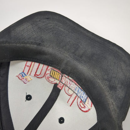 Track Gear 5 Panel Hat Black Inside NASCAR Snapback Racing Embroidered Vintage