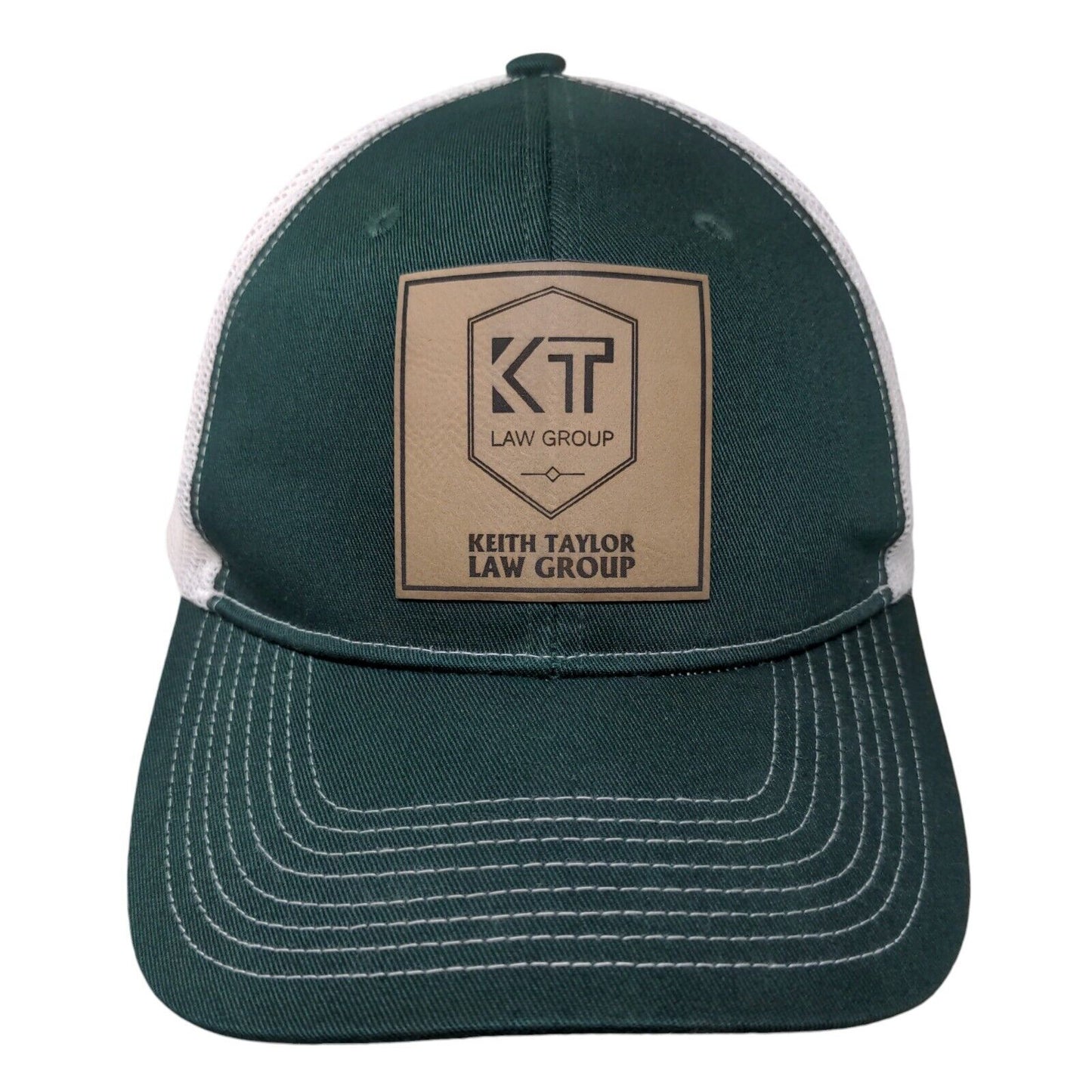 Keith Taylor Law Group Snapback Mesh Back Trucker Hat Green One Size
