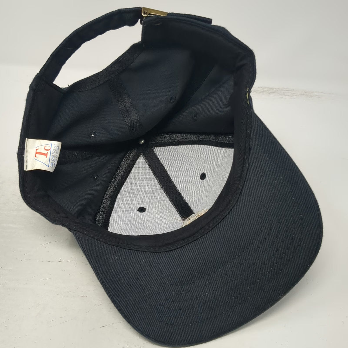 Tc Lockwood Gear Logo Black Baseball Cap One Size Adjustable Embroidered Hat