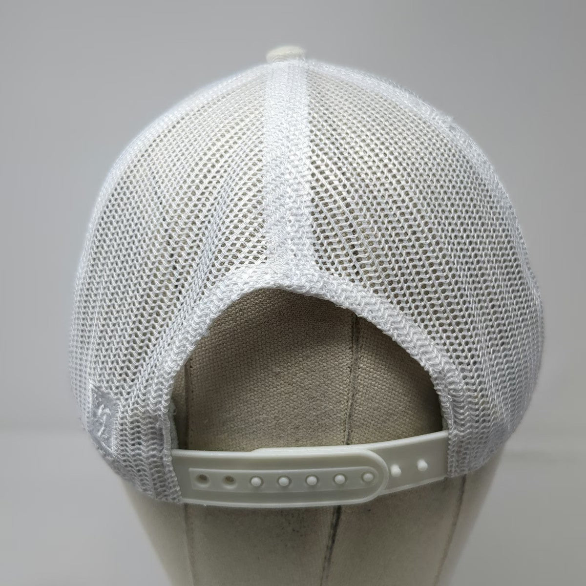 The Game White Trucker Hat One Size Snapback Juice Pod Palm Tree Mesh Back