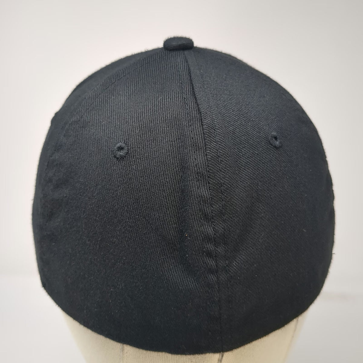 Flexfit Baseball Cap Black M Orange Blossom Junction Embroidery Fitted Logo Hat