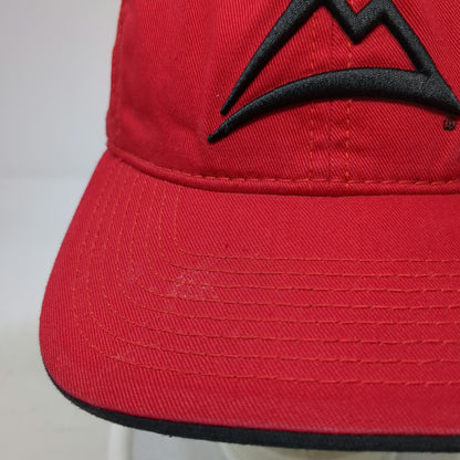 The Game Coors Light Mountain Logo Red Black Baseball Cap Hat One Size Slideback