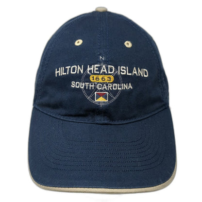Ouray Hilton Head Island South Carolina Blue Baseball Cap One Size Strapback Hat