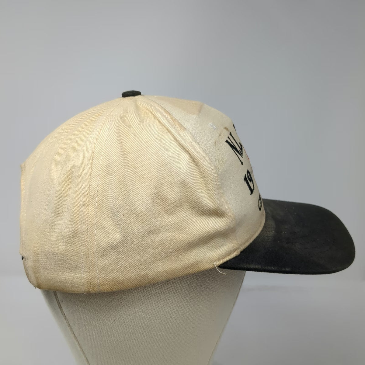 San Francisco Giants MLB Twins Enterprise Snapback Hat Beige 97 NL West Vintage