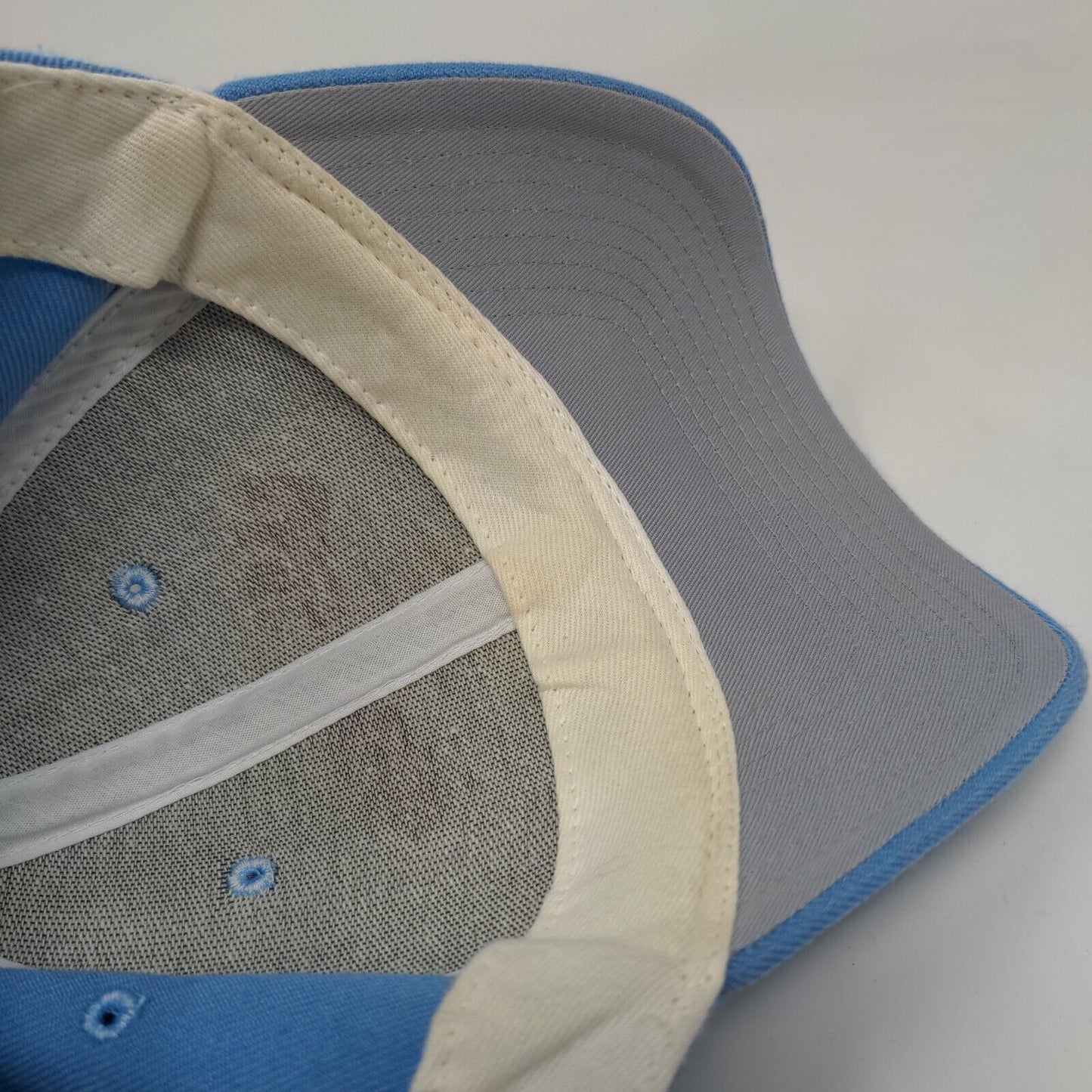 Carl Vinson 70 Vis Per Mare Snapback Hat Blue One Size Embroidered The Corps
