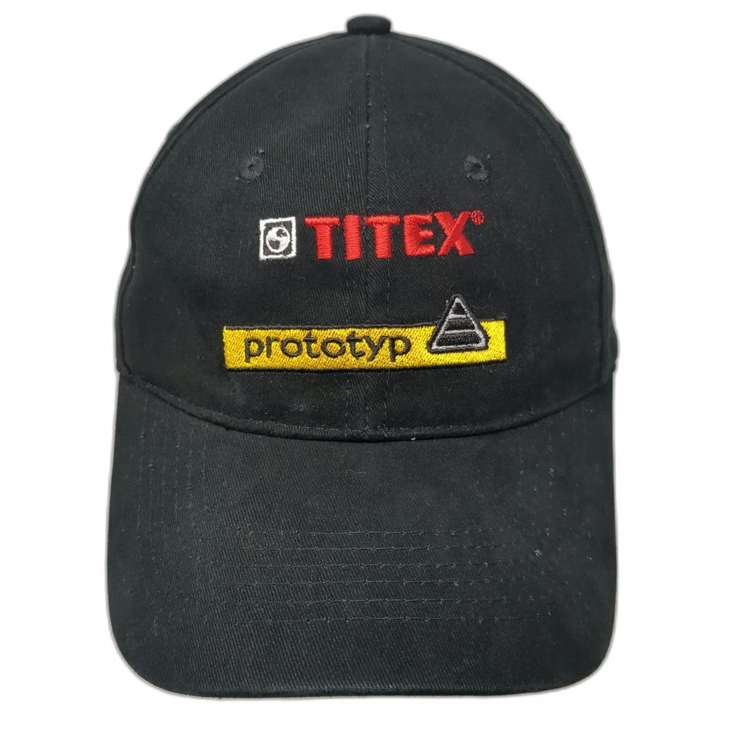 Seba Baseball Cap Black One Size Titex Prototyp Industrial Logo Slideback Hat