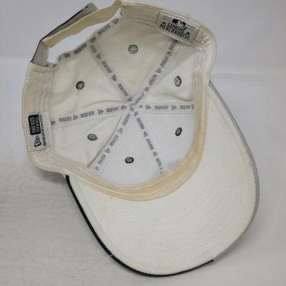 New York Yankees MLB New Era Baseball Cap White One Size Strapback Logo Hat