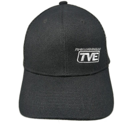 Trucker Hat Black One Size Tri-Valley Engineering TVE Mesh Snapback Structured