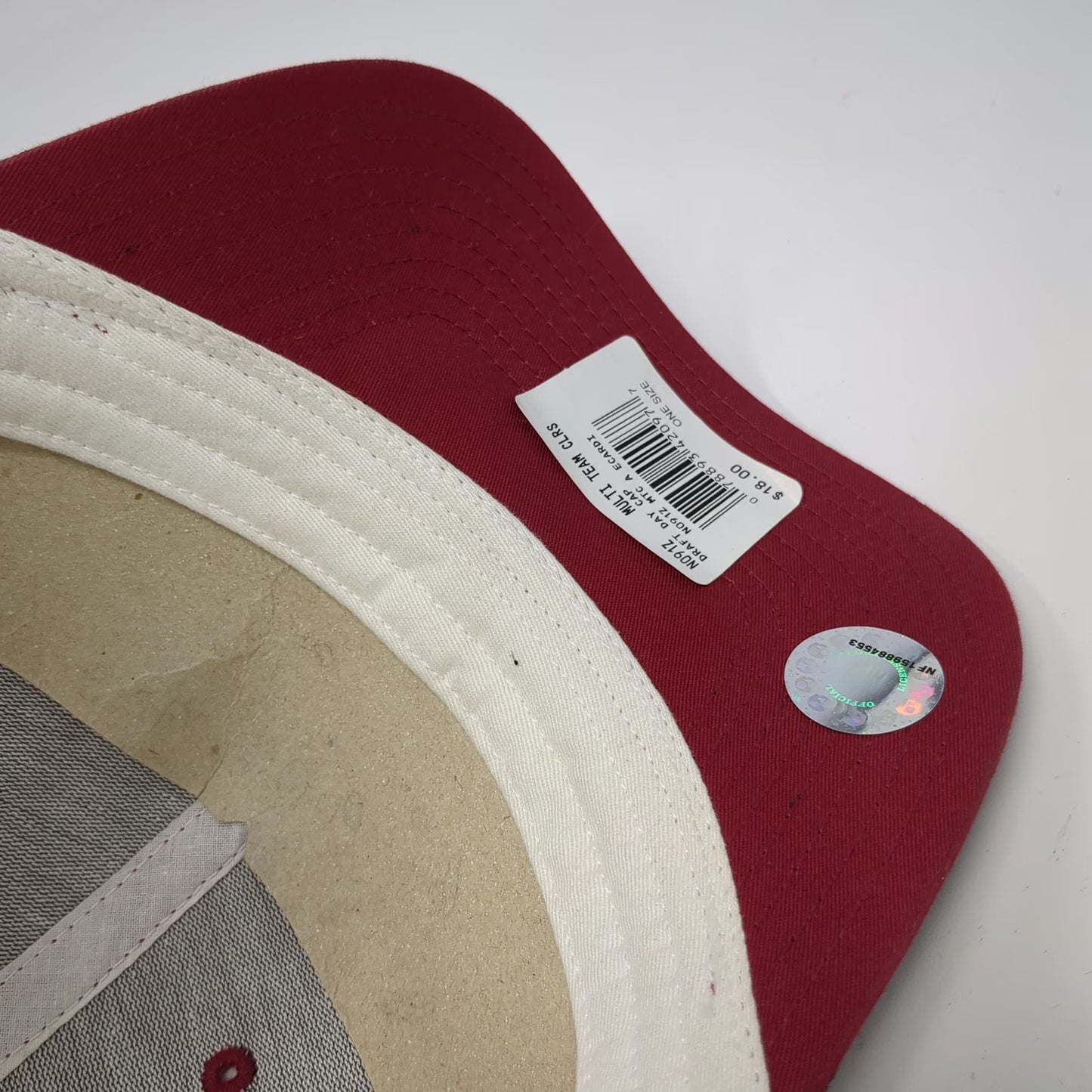 Reebok Arizona Cardinals NFL Trucker Hat Red Brown White One Size Mesh Snapback