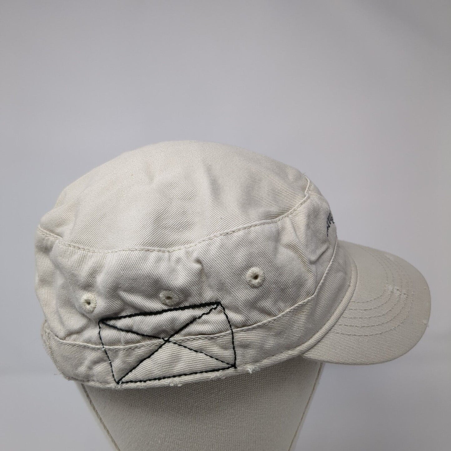 Camp Rainbow Gold Strapback Cadet Army Hat Tan One Size Alternative