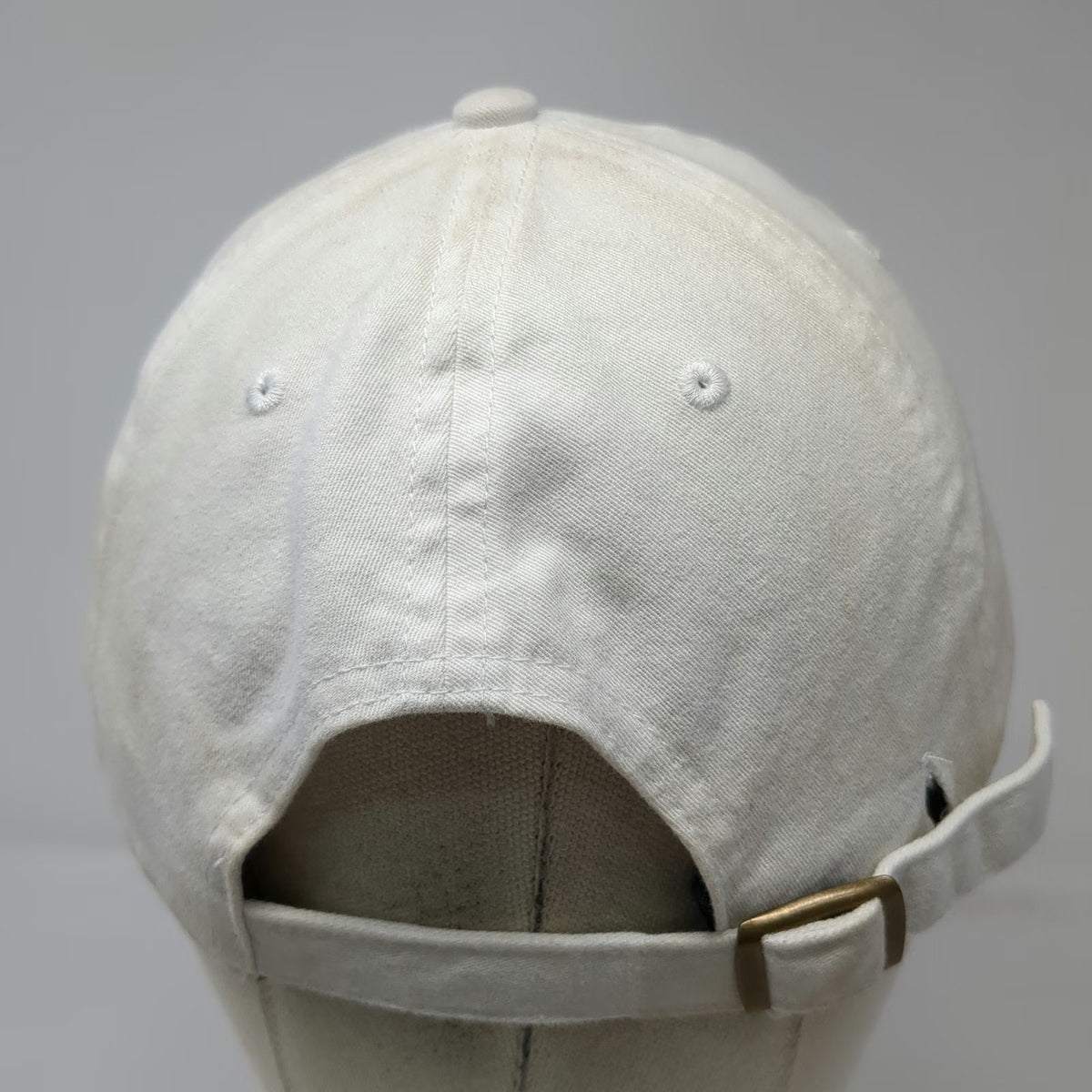 Otto Baseball Cap White One Size Arbonne Embroidered Since 1980 Cotton Hat