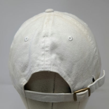 Otto Baseball Cap White One Size Arbonne Embroidered Since 1980 Cotton Hat