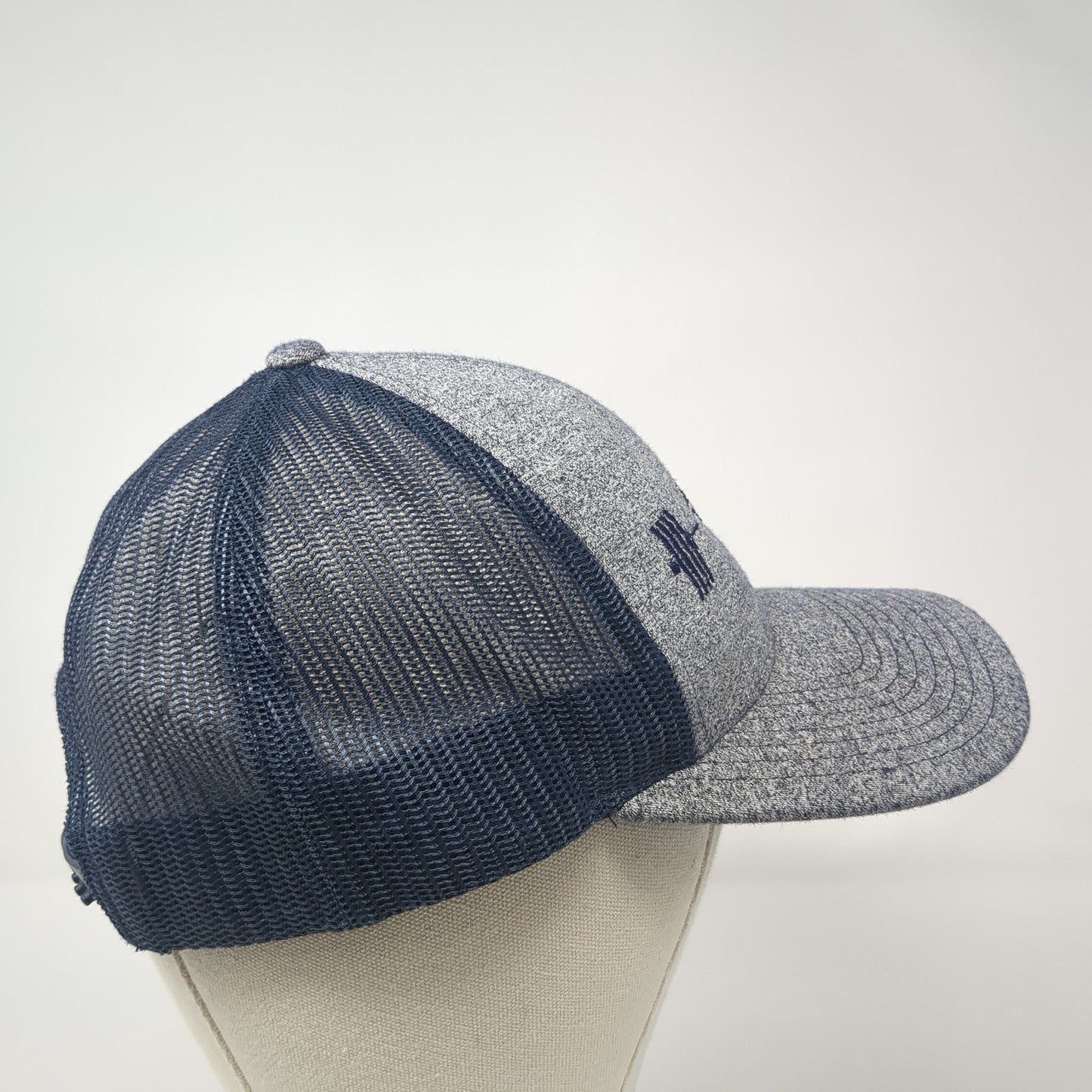 European Masters Weightlifting Snapback Trucker Hat Multi Large Mesh Back