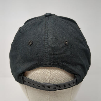 Harley-Davidson Snapback Hat Black Size 4-14 Adjustable Embroidered Cotton