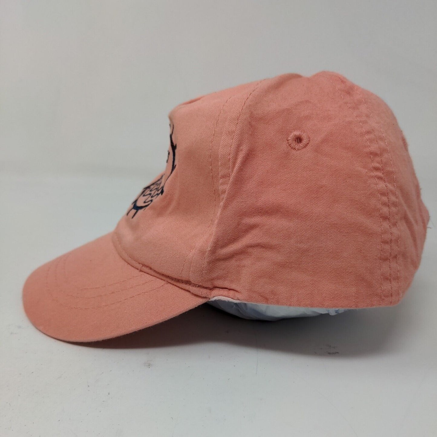 Unbranded Girl's Stretchy Hat Pink Embroidered Let's Swim Logo