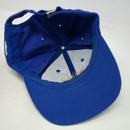 Blue Baseball Cap One Size Slideback Sunrise Day Camp Staten Island NY Logo Hat