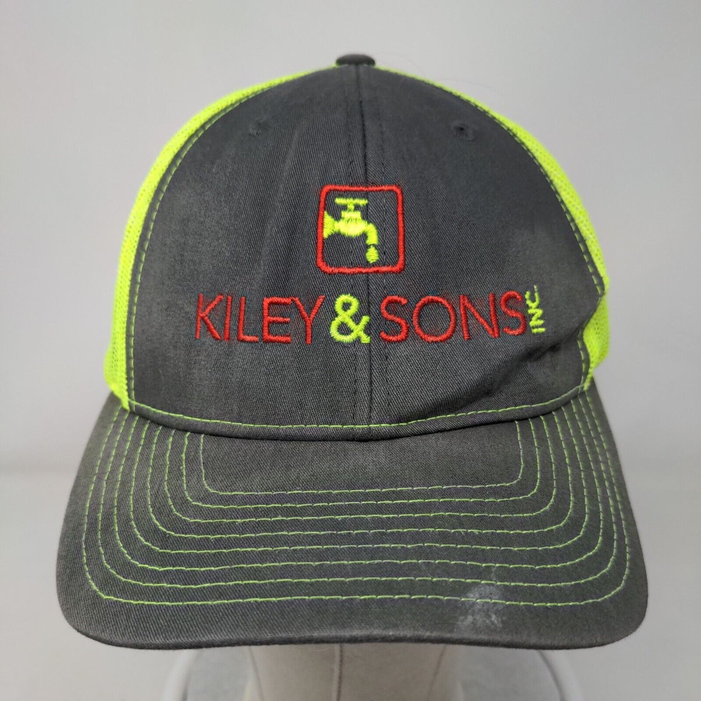 Kiley & Sons Inc. Snapback Trucker Hat Multicolor One Size Mesh Back Richardson