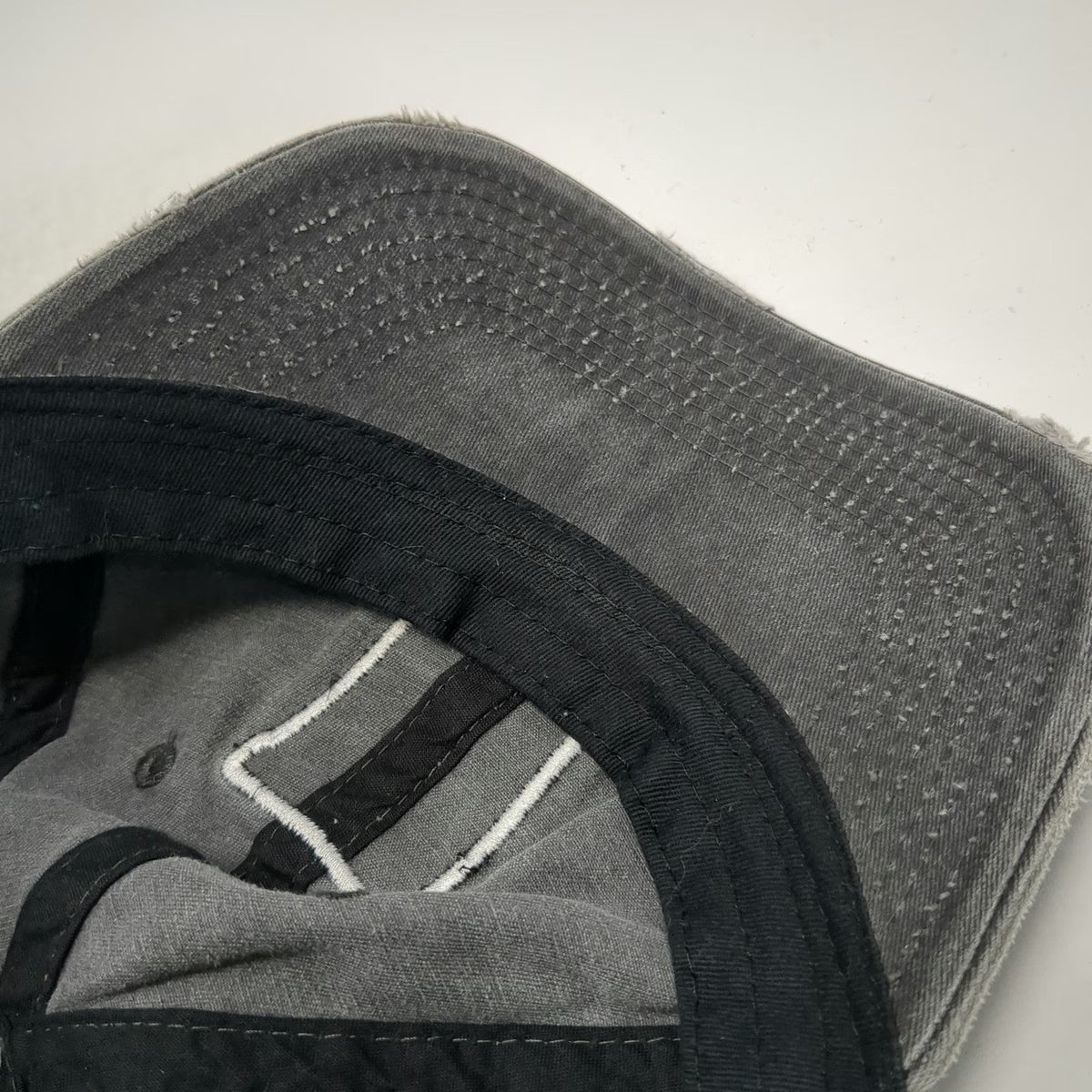 H3 Headwear Nissin Cup Noodles Baseball Cap Gray One Size Slideback Patch Hat