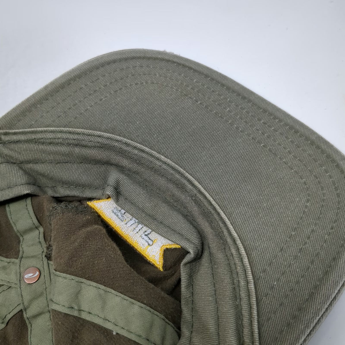 Treefort Baseball Cap Brown OSFM Corduroy Rope TMF Patch Hat Slideback Cotton