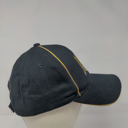 We Build America 50th Anniversary Strapback Hat Black One Size 6 Panel