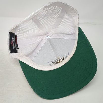 Pacific Headwear Trucker Hat Green White One Size Maine Brewing Co Mesh Back hat