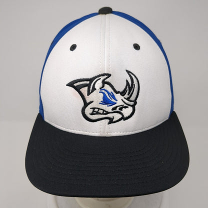 Champion Baseball Rhinos Fitted Hat Multi S/M Embroidered Pulse Richardson