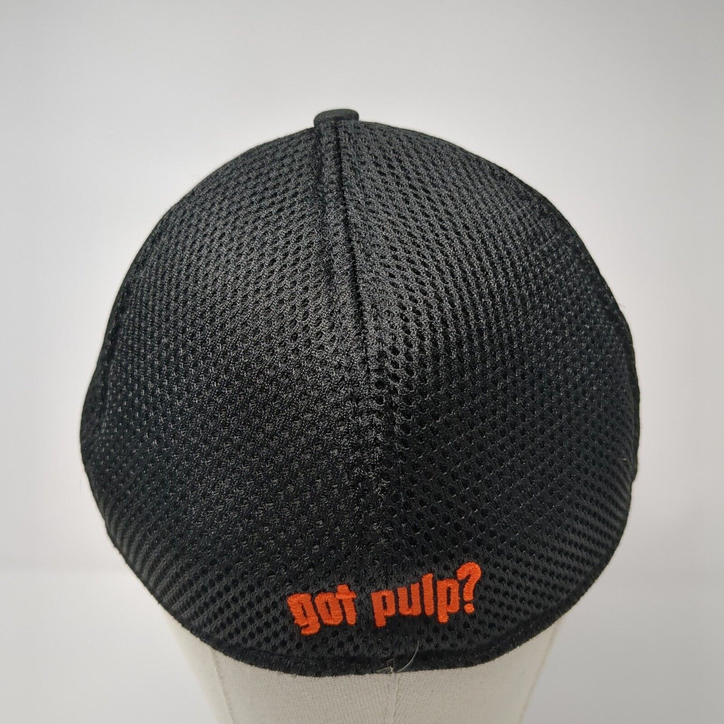 Pulp Dryer Fitted Mesh Back Hat Camo L/XL Got Pulp? New Era 39Thirty