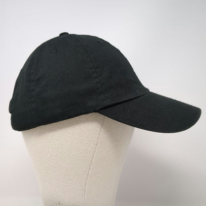 Baseball Cap Black Adjustable Slideback Western States CAT Logo Caterpillar Hat