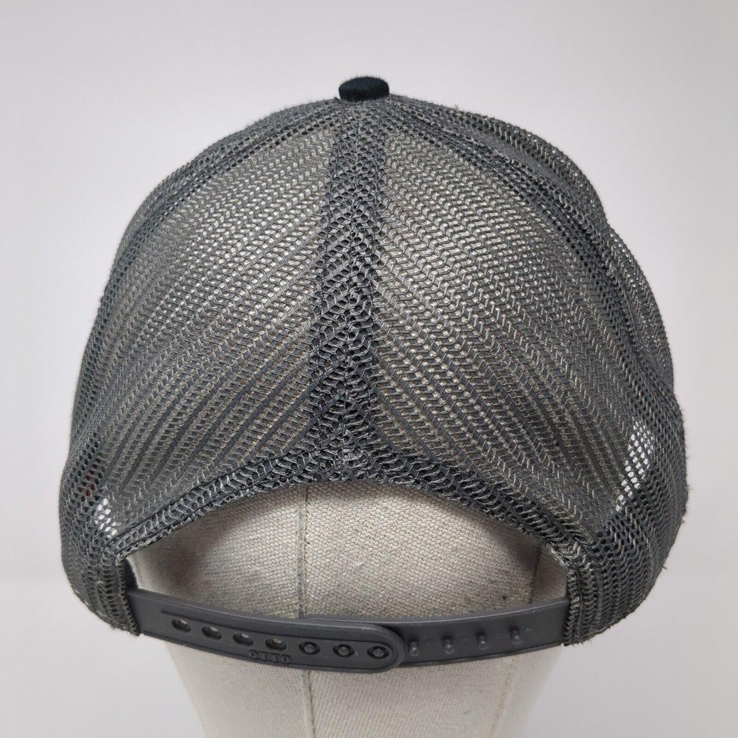 Teton Volkswagen Snapback Trucker Hat Black One Size Adjustable Mesh Back Otto