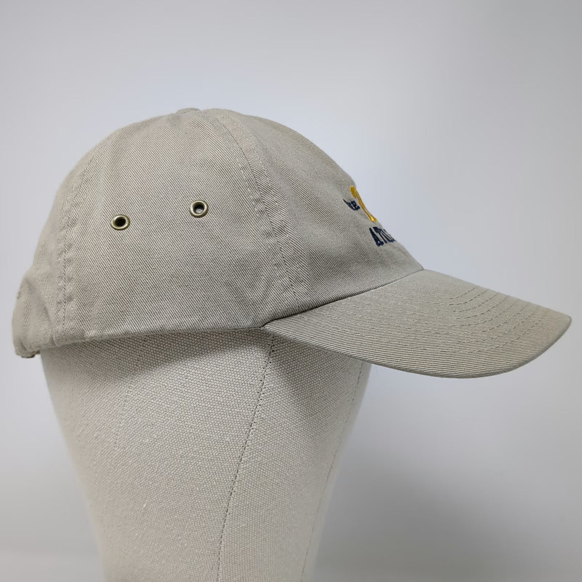 Eddie Bauer Baseball Cap Beige OSFM Athletics 20 Embroidered Cotton Slideback