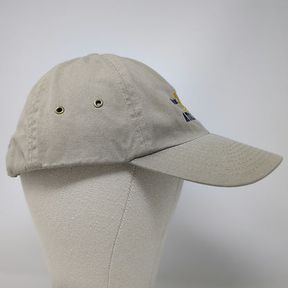 Eddie Bauer Baseball Cap Beige OSFM Athletics 20 Embroidered Cotton Slideback