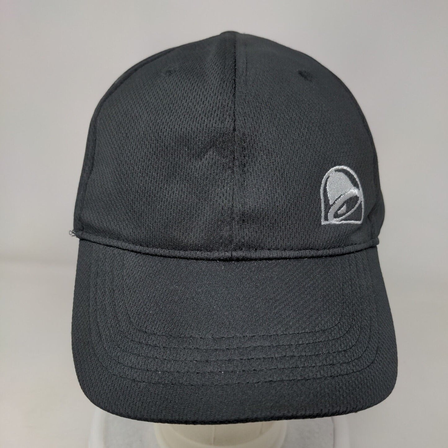 Taco Bell Snapback Hat Black OSFA Embroidered Adjustable Vent Holes