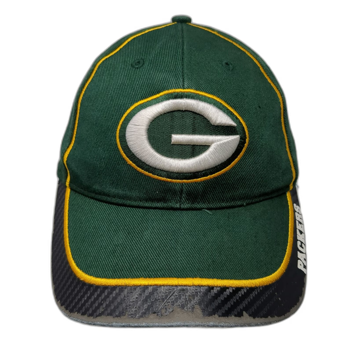 Green Bay Packers NFL Team Apparel Cap Green One Size Embroidered Strapback Hat