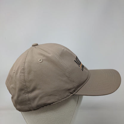 Midwest Landscape Industries Adult Strapback Hat Tan One Size Outdoor Cap