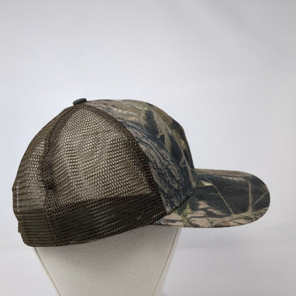 Whitewater Outdoors Snapback Trucker Hat Camo One Size Mesh Back