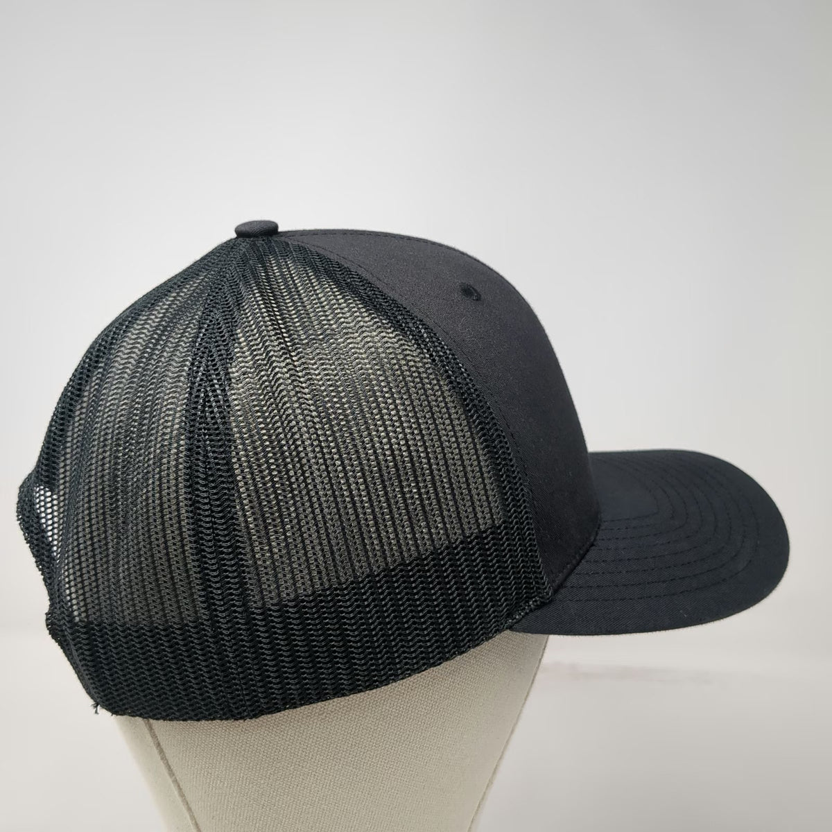 Richardson Trucker Hat Black One Size Simplot Gpower Solutions Snapback
