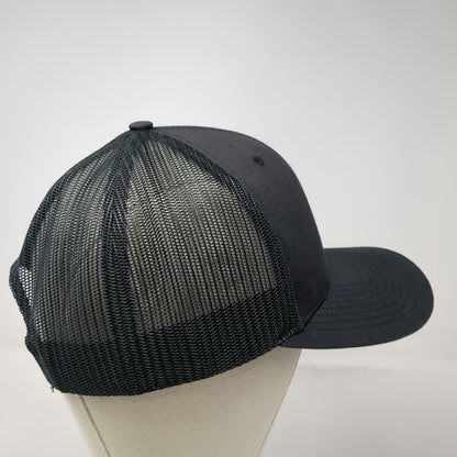 Richardson Trucker Hat Black One Size Simplot Gpower Solutions Snapback