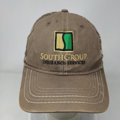 South Group Insurance Services Slideback Hat Multi OSFM Camo Realtree