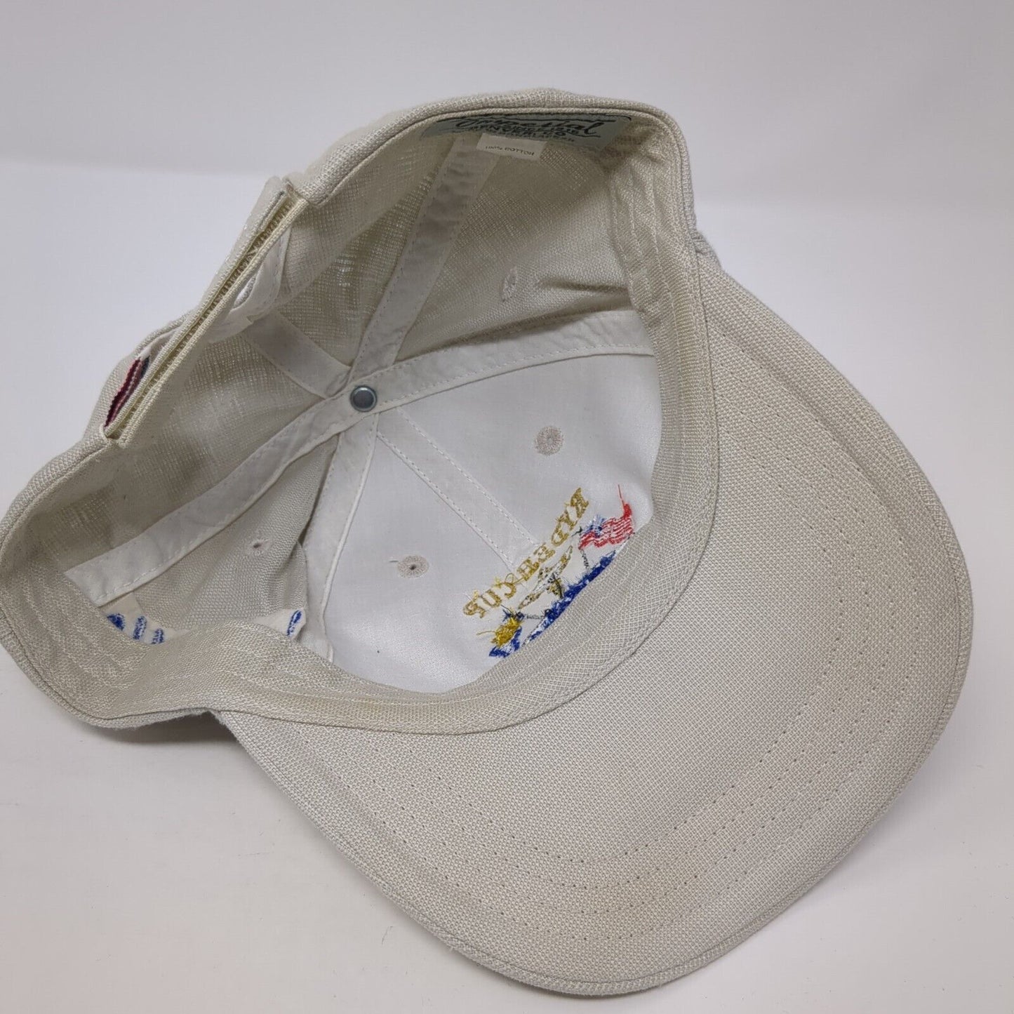 Ryder Cup Valhalla Louisville Strapback Hat Tan One Size Adjustable Imperial