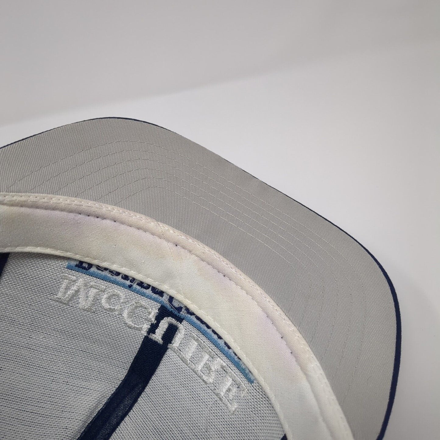 McGuire Bearing Company Snapback Hat Blue One Size Adjustable Richardson