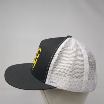Lng Bch California Snapback Trucker Hat Gray One Size Mesh Back Yupoong