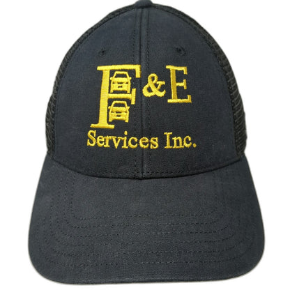 The North Face Trucker Hat Black Yellow One Size Mesh Snapback F&E Services Inc