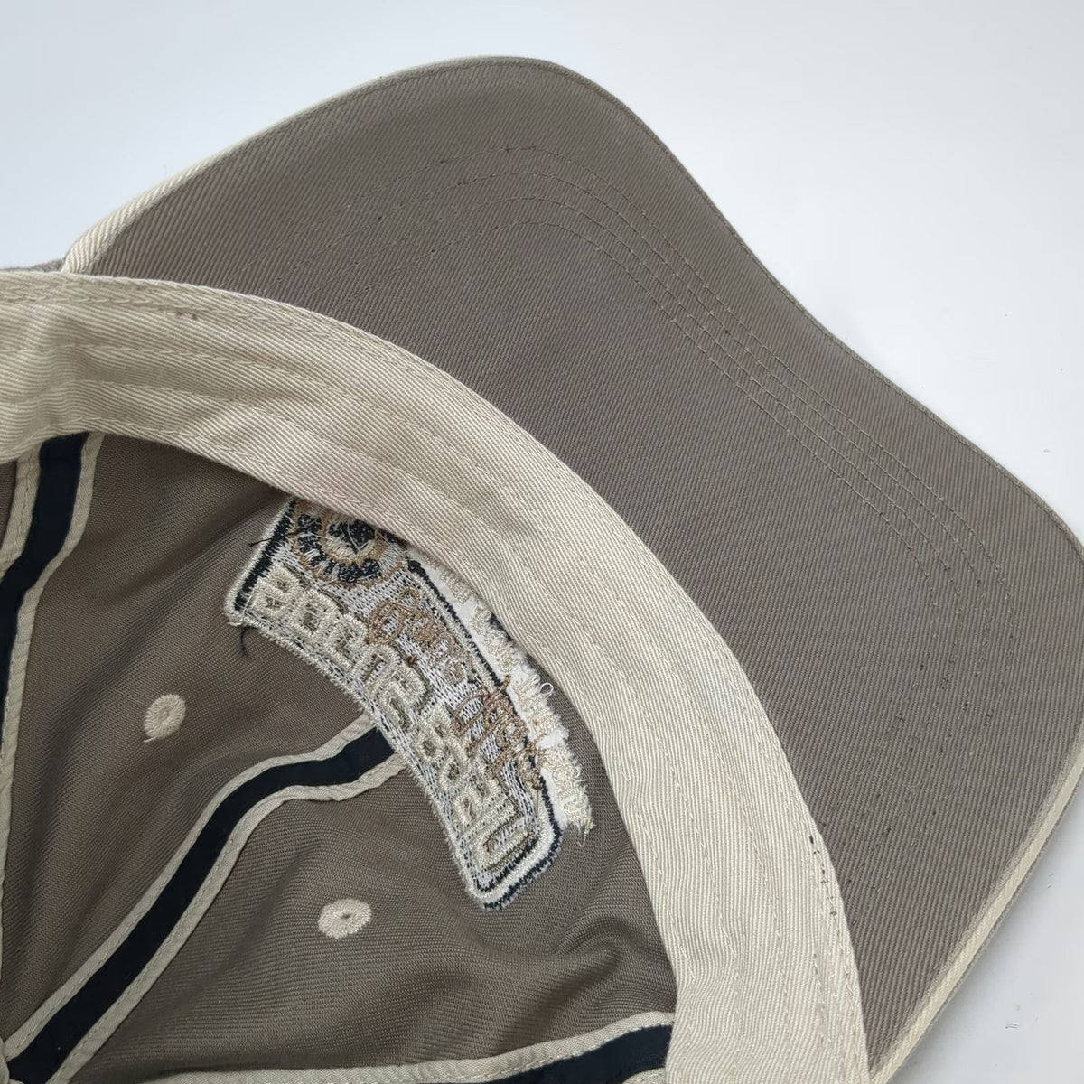Ahead Baseball Cap Brown OSFM Bogus Basin Boise Idaho Skiing Fuel For Soul Hat