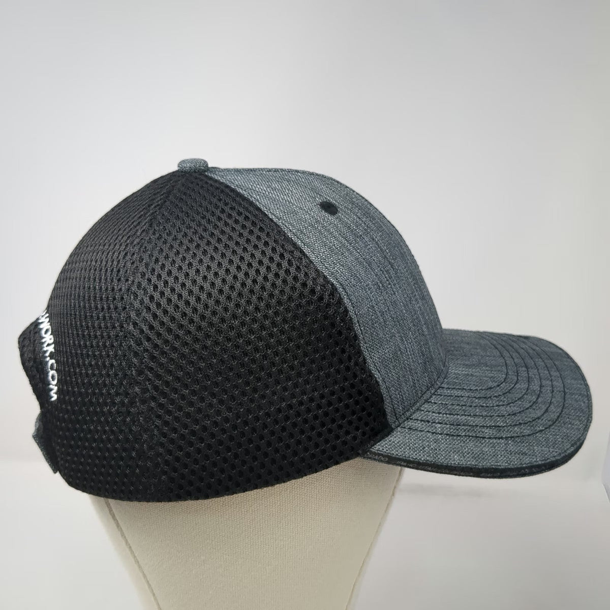 360 Apparel Baseball Cap Gray One Size Trimco Millwork Mesh Back Hat Therma-Tru