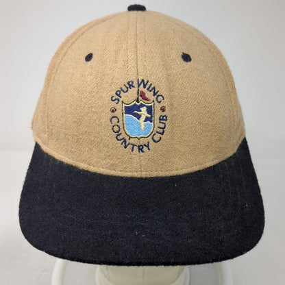 Cali Fame Baseball Cap Brown One Size Spurwing Country Club Wool Slideback Hat