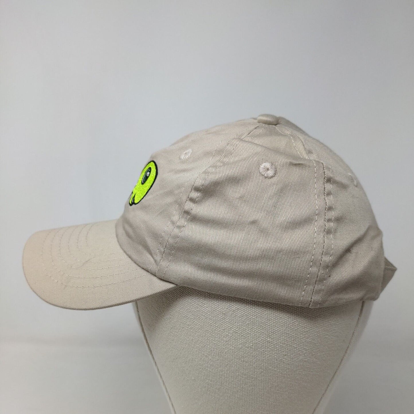 Royal Resortwear Boy's Strapback Hat Tan Embroidered Turtle Myrtle Beach SC